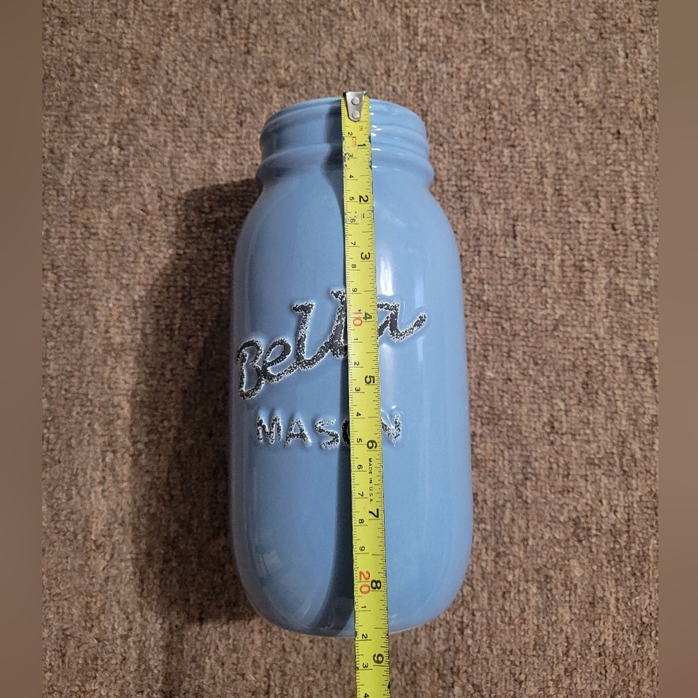 Mason Blue Jar - Picture 7 of 9